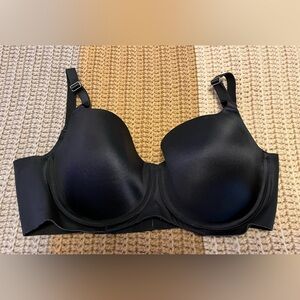 Soma Vanishing Back Balconet Black Underwire Bra 36D